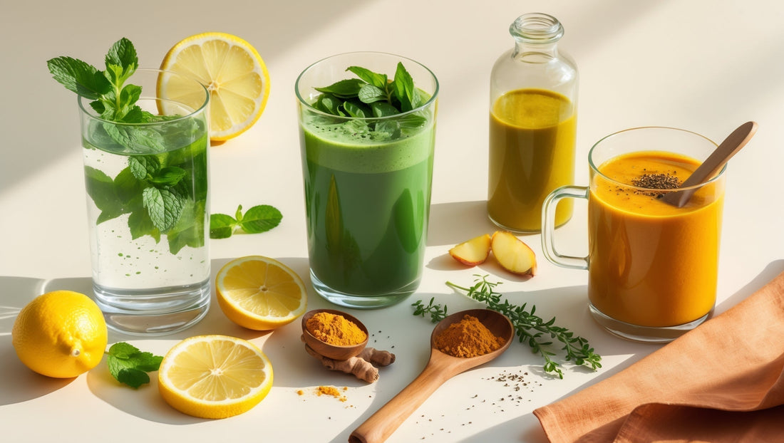 3 Detox Drinks That Calm Inflammation and Boost Hydration